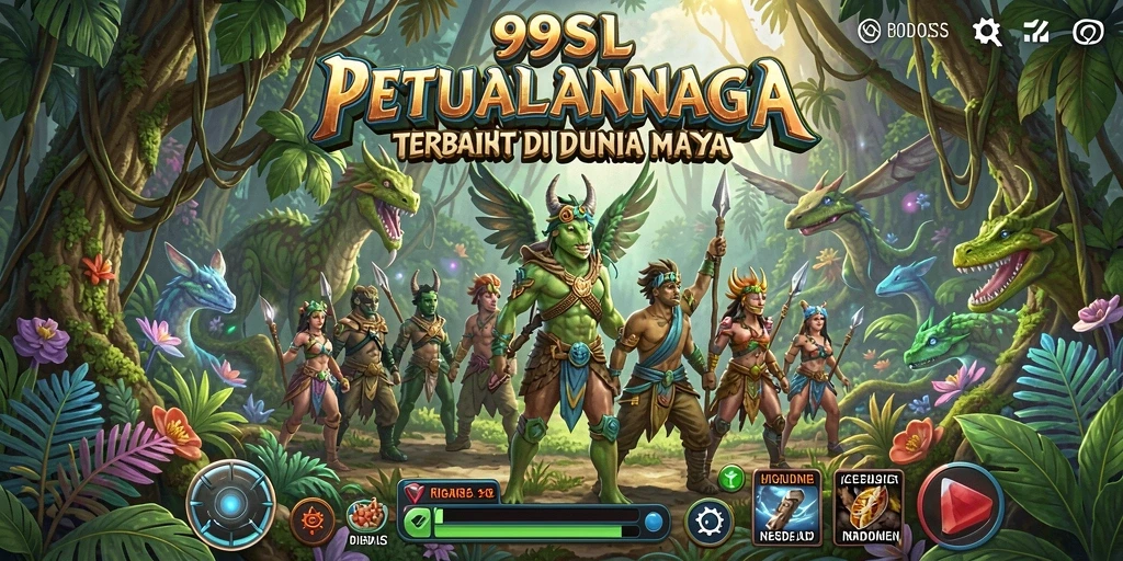 Tampilan gameplay 99SL yang penuh aksi dalam dunia petualangan.