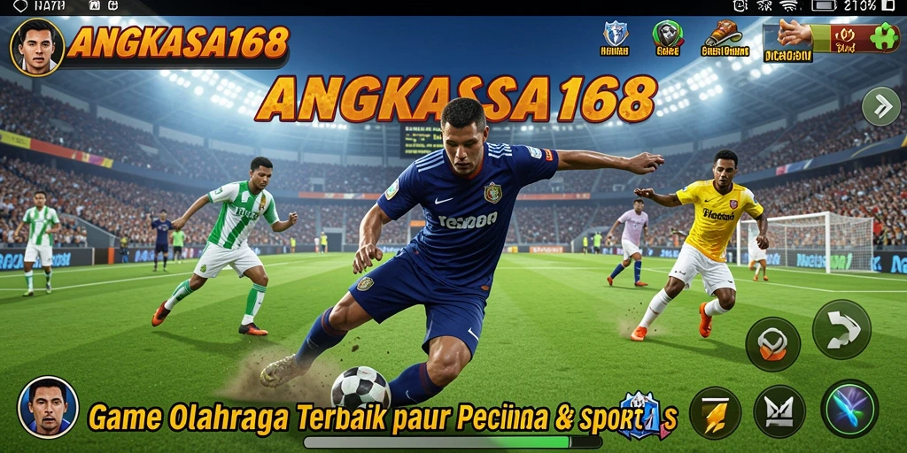 Screenshot gameplay ANGKASA168 yang menunjukkan aksi mendebarkan dalam olahraga.