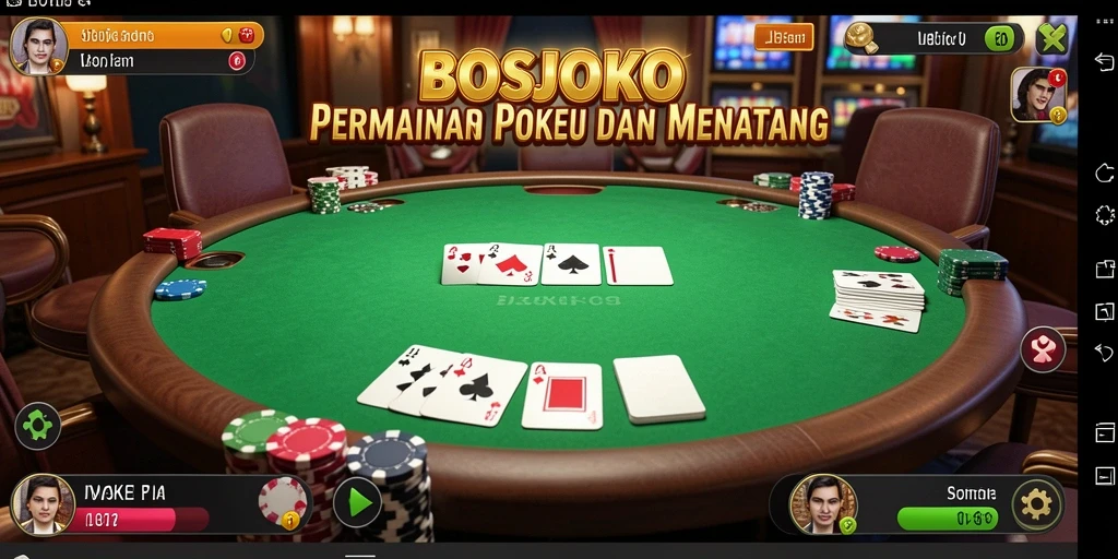 Tangkapan layar menampilkan gameplay seru di BOSJOKO.