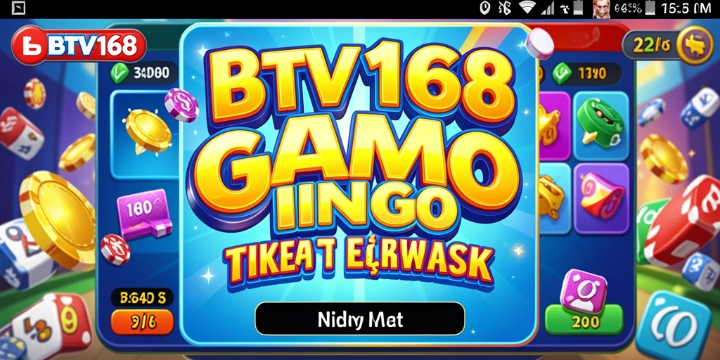 Screenshot gameplay BTV168 yang menampilkan keseruan bermain Bingo.
