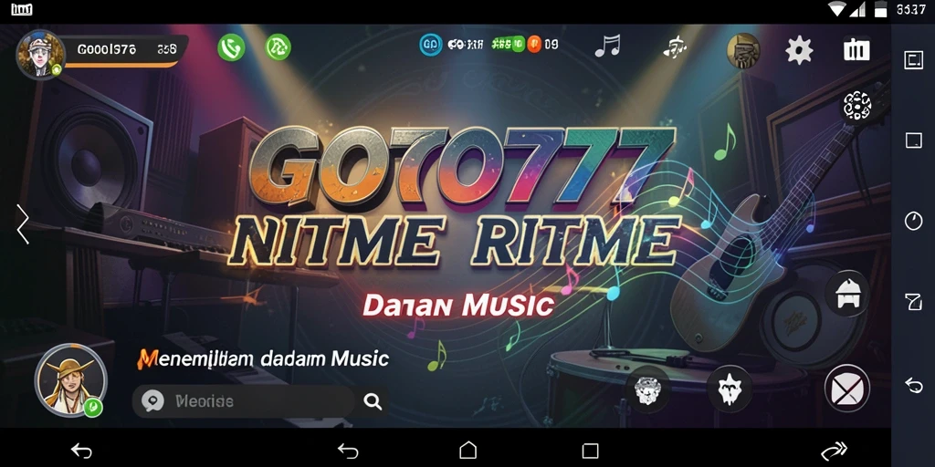 Tampilan gameplay GOTO77 yang mengasyikkan dan penuh warna.
