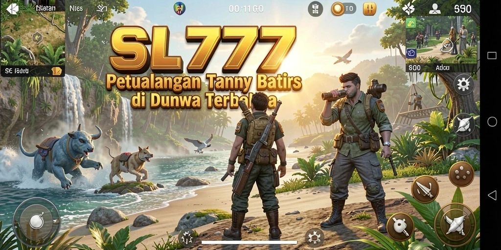 Tampilan gameplay SL777 dalam dunia terbuka yang mendebarkan.